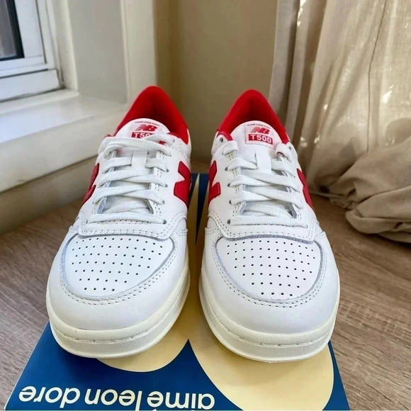 ALD x New Balance T500 Tennis Oxfords Sneaker Shoes Red Mens 6 / Womens 7.5 - Picture 14 of 15